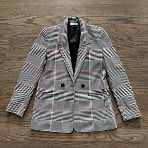 Anine Bing Madeline Houndstooth Blazer